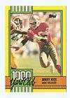 1990 Jerry Rice Topps 1000 Yard Club Football Trading Card #1