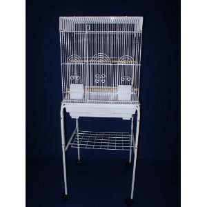  Brand New Bird Birds Cage Cages 18x18x48 5924Wht/S Pet 