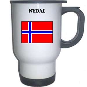  Norway   NYDAL White Stainless Steel Mug Everything 