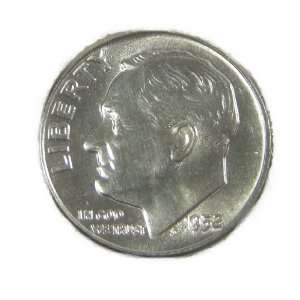  1952 Roosevelt Silver Dime   Uncirculated Sports 