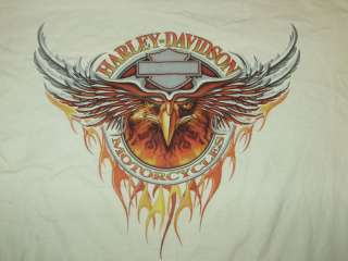 Harley Davidson Heartland Burlington Iowa (L) T Shirt  