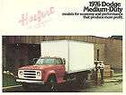 1976 Dodge MEDIUM DUTY Truck Brochure: D500,D600,D700,D800,W600,D 