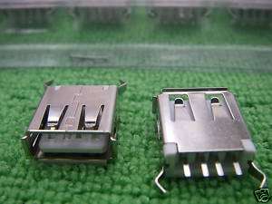 30,USB 4 Pin Female Panel Mount Chassis Socket Jacks  