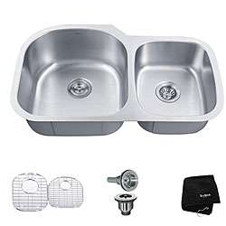   /45 Double Bowl 16 gauge Stainless Steel Kitchen Sink  
