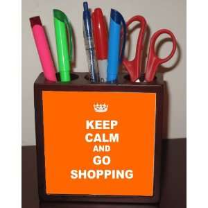  Rikki KnightTM Keep Calm and Go Shopping   Orange Color 5 