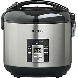 Krups RK7011 4 in 1 10 cup Rice Cooker and Steamer  Overstock
