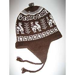 Alpaca Wool Blend Chullo Earflap Hat (Peru)  Overstock
