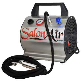 New 3 AIRBRUSH & AIR COMPRESSOR SYSTEM KIT SET Dual Action Paint 