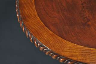Description Finest quality Chippendale style dining room table. Top 