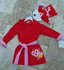 Dollie & Me Matching Girl Doll Robe Fits 18 American Girl Journey 