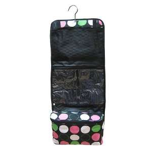    Multi Polka Dot Cosmetic Makeup Organizer Hanging Bag Beauty