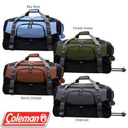 Coleman Tracker 30 inch Drop bottom Rolling Duffel Bag  Overstock
