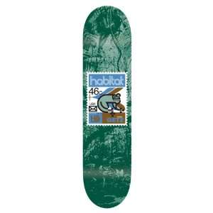  Habitat Kerry Getz Postage Skate Deck (7.875 Inch): Sports 