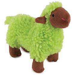 Sweet Dreams Green Sheep Dog Toy  