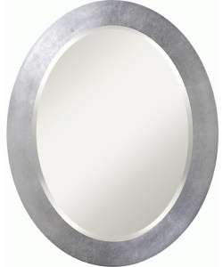Meridian Silver Beveled Mirror  