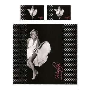  Marilyn Monroe Panel King Bed Duvet Quilt Cover Set: Home 