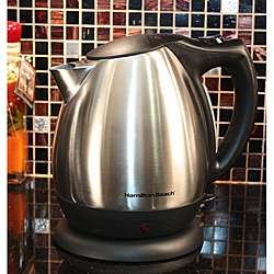 Hamilton Beach 40870E Stainless Steel Electric Kettle  Overstock