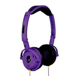 Skullcandy Lowrider Shoe Purple Headphones with Mic  