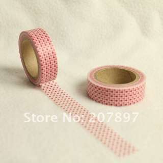 Japanese washi tape(Decorative paper tape) 2 colour small dots pattern 