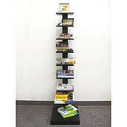 Spine Standing Black Book Shelves  Overstock