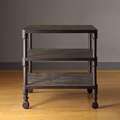 Bunch Metal Glass End Table  Overstock
