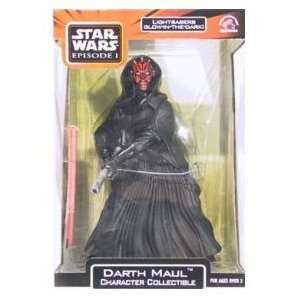 com Darth Maul Character Collectible with Glow in the dark Lightsaber 