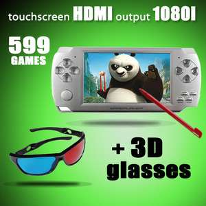 touch screen  MP4 MP5 1080i HDMI HD output player FM Camera 599 