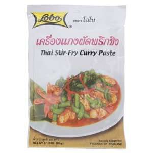 Lobo Stir Fry Curry Seasoning Paste 50g.: Grocery & Gourmet Food