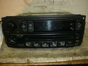 02 04 Jeep Grand Cherokee Radio Cd Player P56038589AN *  