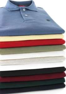 IZOD Silk Wash Pique Polo Shirt sizes; S M L XL 2XL NEW  