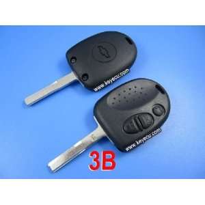  by hkp chevrolet remote key shell 3 button
