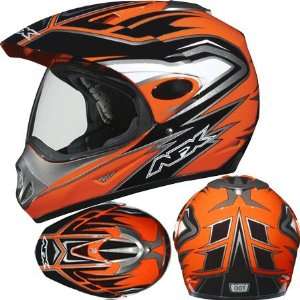  AFX FX 37 Multi Dual Sport Helmet Medium  Orange 