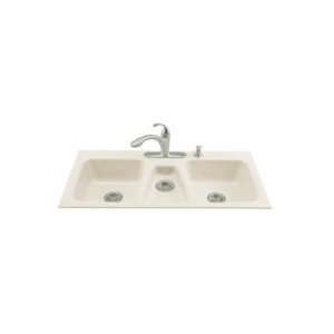  Kohler K 5893 5 47 Tile In Kitchen Sink w/Five Hole Faucet 