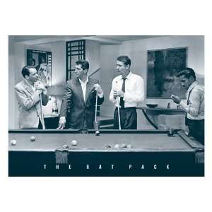The Rat Pack (Pool) Poster 