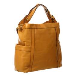Presa Kennington Oversized Leather Hobo Bag  Overstock