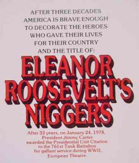 ELEANOR ROOSEVELTS NIGGERS by D. J. Williams WW II wow 9780914042150 