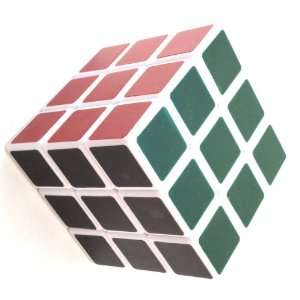  LanLan 3x3 Speed Cube Puzzle White: Toys & Games