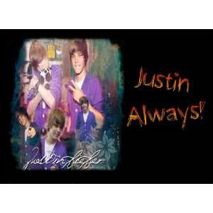  Unique JUSTIN BIEBER Laptop Skin Decal 4   Leather Look 