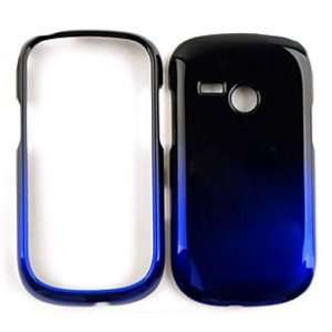: LG Saber UN200 Two Tones, Black and Blue Hard Case/Cover/Faceplate 