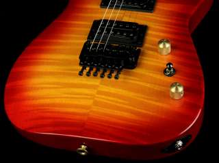Jackson Custom Shop Exclusive SL2H V Soloist Guitar Trans Burnt Cherry 