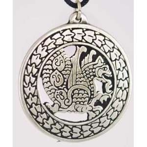  Persian Senmuru of the Dragons Amulet Necklace Everything 