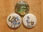 REGULAR SHOW set of 3 1 pins buttons adventure time flapjack 