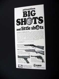 Crosman 22 .22 Pellguns & BB Air Rifles 1964 print Ad  