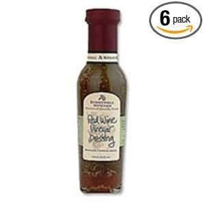 Stonewall Kitchens Red Wine Vinegar Dressing 11 Ounce Jars (Pack of 6 
