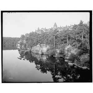   The Wildmere House from the lake,Lake Minnewaska,N.Y.: Home & Kitchen