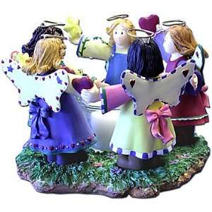  Circle of Angels Candle Holder
