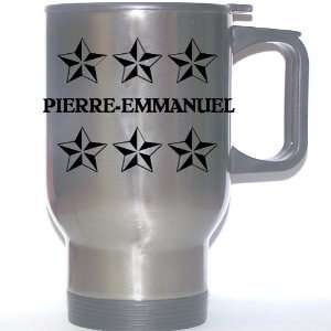  Personal Name Gift   PIERRE EMMANUEL Stainless Steel Mug 