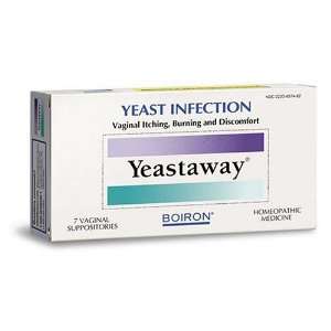 Boiron Yeastaway Suppositories for Yeast Infections, 7 Suppositories