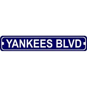  Yankees Boulevard New York Novelty Metal Street Sign