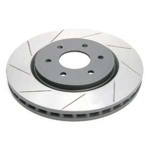   Street Slotted Front Vented Left Hand Disc Brake Rotor Automotive